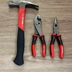 craftsman pliers and hammers set