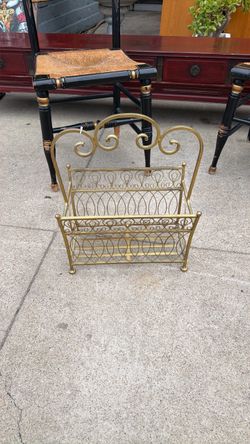 Vintage paper rack