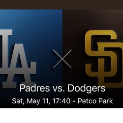 Tickets For Dodger Vs Padres - Saturday  6/11