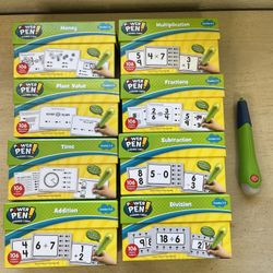 Power Pen Learning cards Math facts Lakeshore