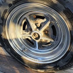 (2) 15" Kestone Rims With Tires 