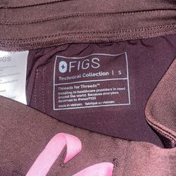 Brown Figs Scrub Uniform Bottom