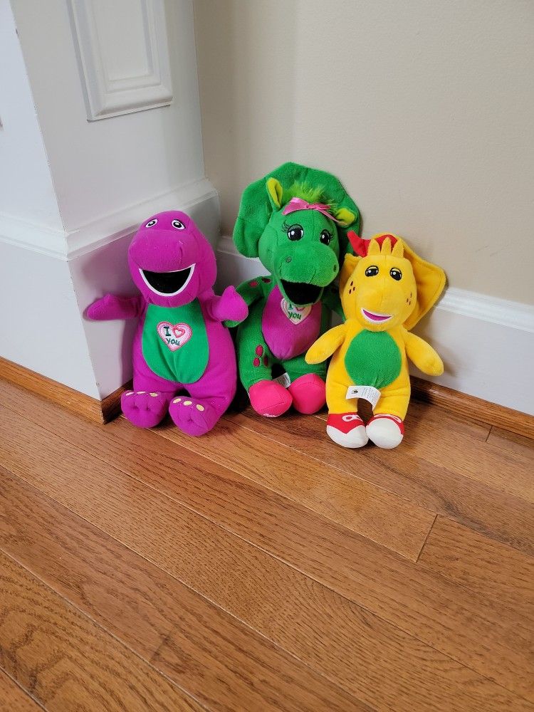 Singing Barney Stuffed Animals