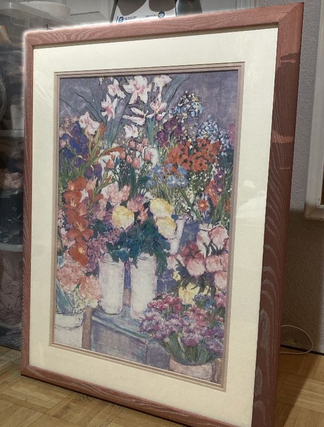 Modern vintage picture frame