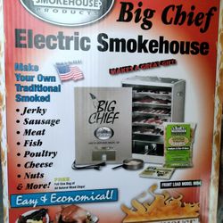 Big Chief Electric Smoker 50 Lb Capacity
