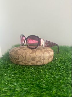 Coach Pink sunglasses.