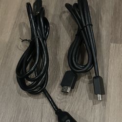 2 HDMI Cables 6’ Each