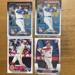 SHOHEI ONTANI 4 CARD LOT 
