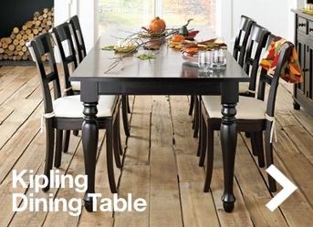 Dining table with 6 chairs
