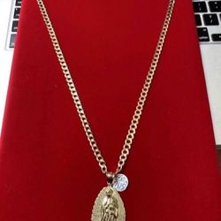 14k Chain & Charm New 26.6 Grams 