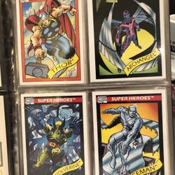 1990 Marvel Universe Series I Trading Cards