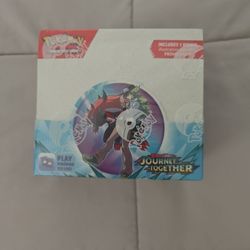 Journey Together Pokemon Booster Box No Rips Mint Condition 