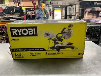 Ryobi TSS702 7-1/4” Sliding Compound Miter Saw NEW