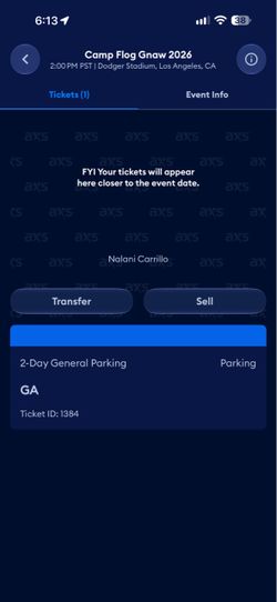Camp flog Gnaw parking