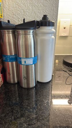 3 Reusable  Bottles