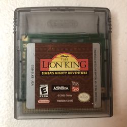 Nintendo Gameboy Color Lion King