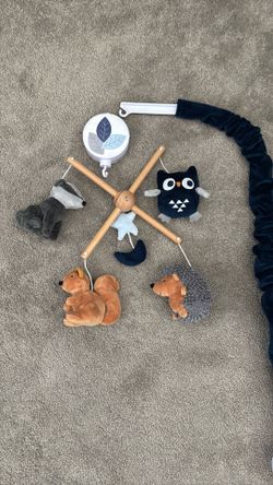 Baby Mobile Woodland Animals