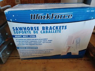 Saw Horse Brackets Two Pair