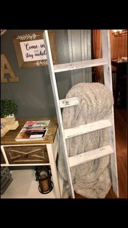 Blanket ladders / farmhouse / rustic