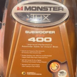Monster Thx Subwoofer 400 