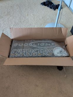 Bud Light Chargers Neon Light