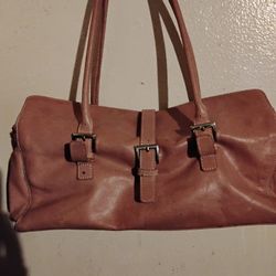 Helen Wash (Poshmark) 100% Real Genuine Pink Leather Shoulder Bag