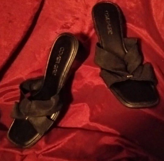 Women's Covergirl Vintage 90's Platform Slip-On Sandals 7.5