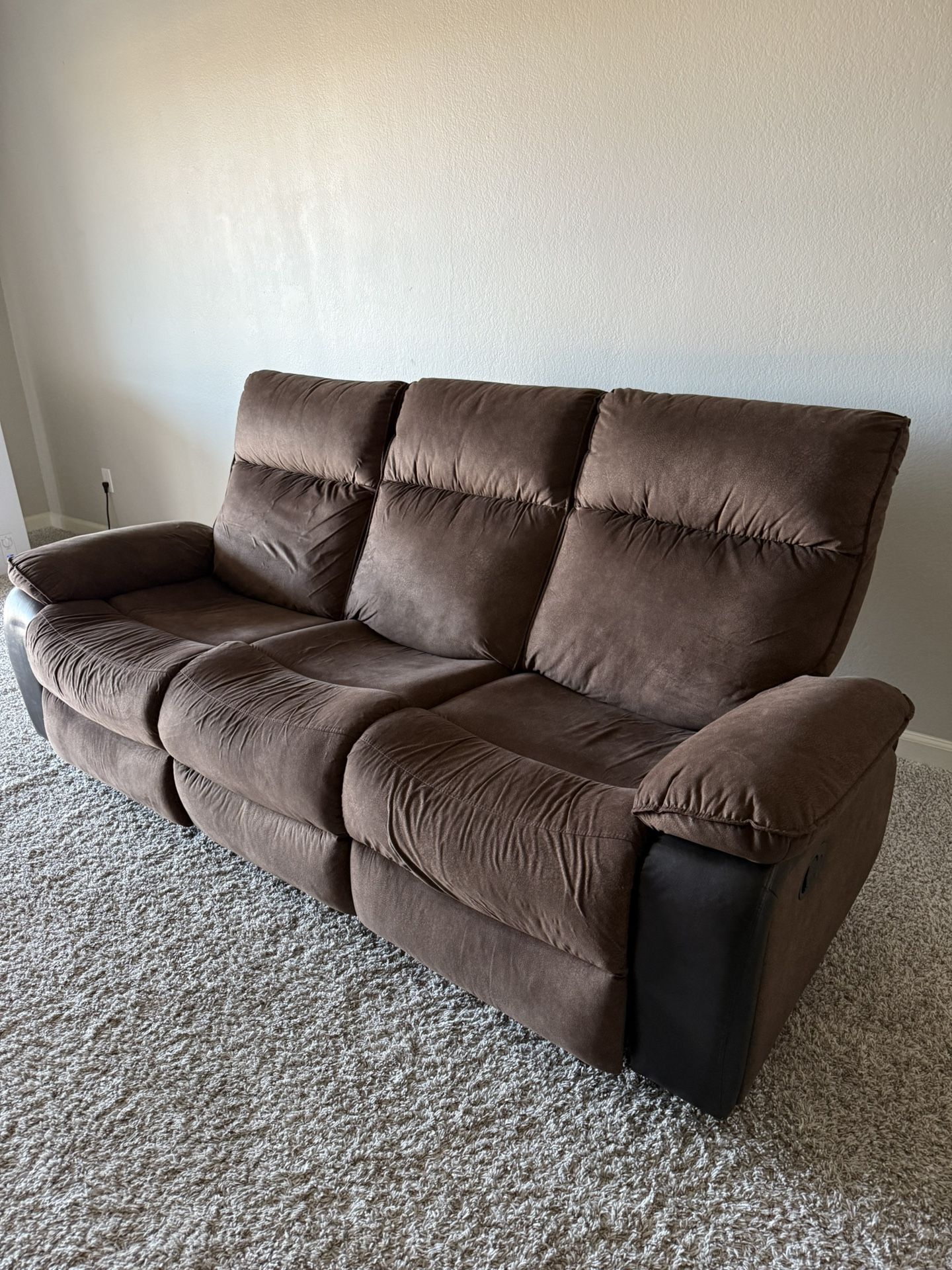 2-Year-Old Recliner Couch – Used, As-Is Condition