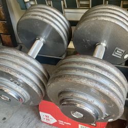 90 Pound Dumbbells 