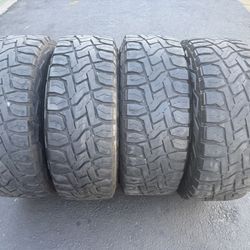 (4) 37x12.50R20 Toyo R/T