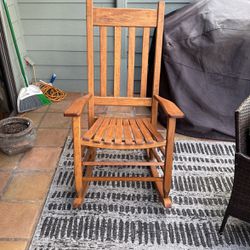 Composite Wood Rocking Chair 