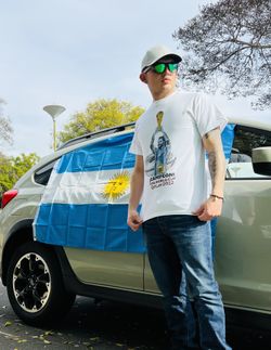 Messi Argentina Remera T-shirts Word Cup / Remera-Camiseta-Playera Messi Campeón Del Mundo