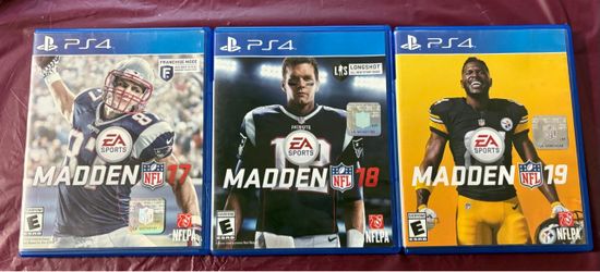 Madden 17, 18 & 19 NFL