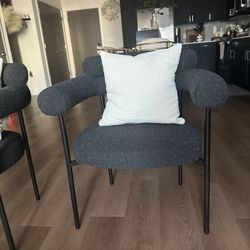 Boucle Upholstered Chair