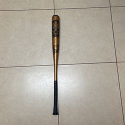 2023 DeMarini Voodoo One BBCOR Baseball Bat Gold/Black 2 5/8" 33/30