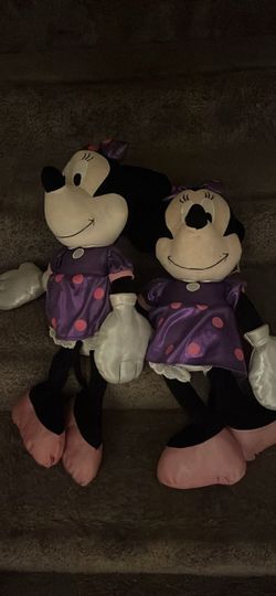 Minnie Mouse Plush Stuffed Dolls – Set of 2