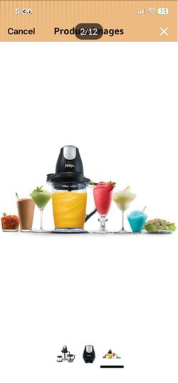 RULE THE KITCHEN® MASTER PREP® Professional NINJA. CRUSH ice into snow in seconds BLEND frozen fruits into creamy smoothies CHOP fresh ingredients eve