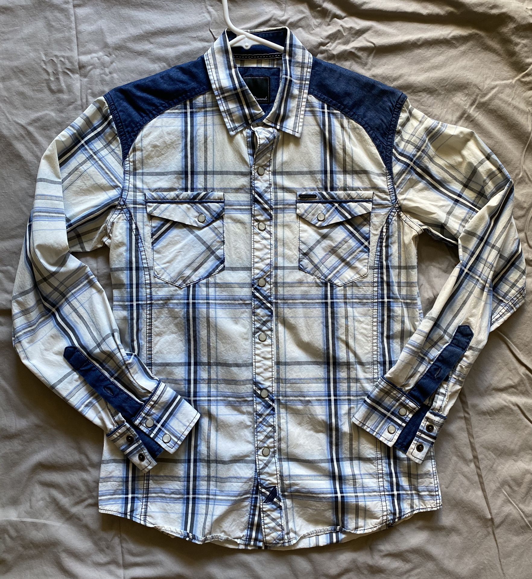 7 Diamonds Men’s Western Shirt
