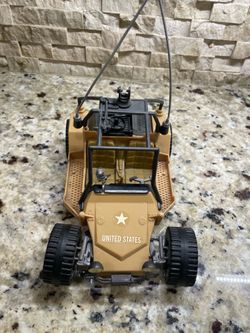 RARE GI JOE A.W.E. STRIKER TAN 2008 25th ANNIVERSARY LOOSE Vehicle JEEP ARAH
