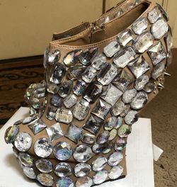 6 Inch Dazzling Platform Heels