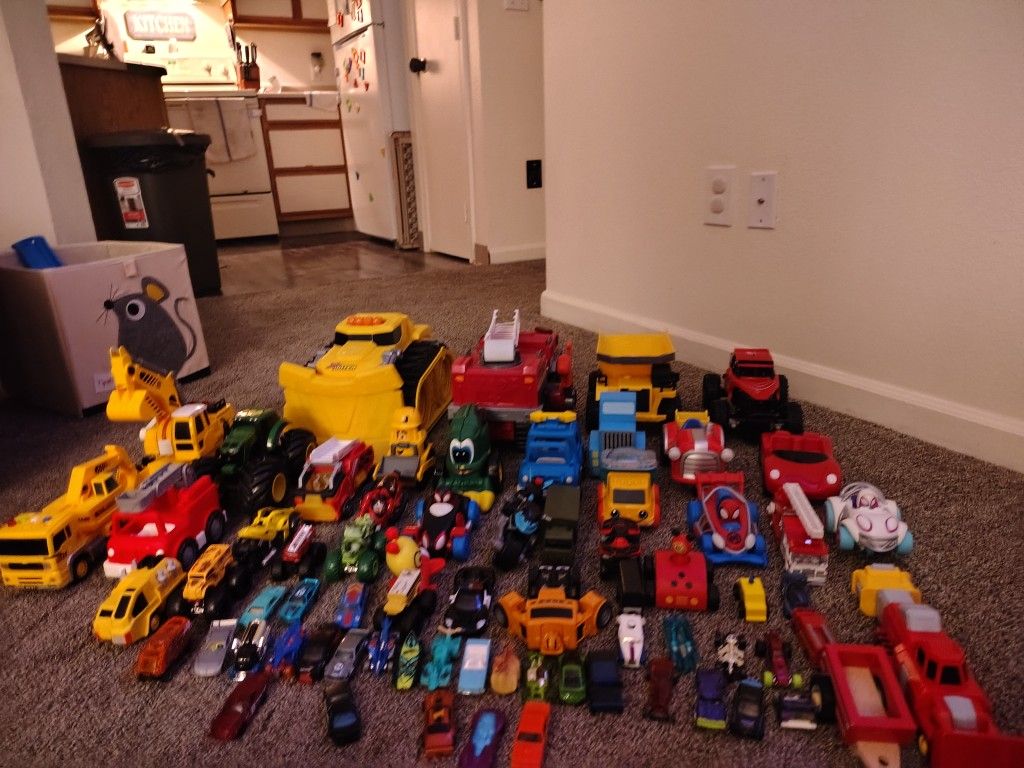 Huge Car Toy Lot