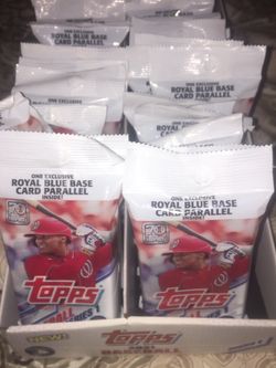 Topps Baseball Series 1 Cello Packs