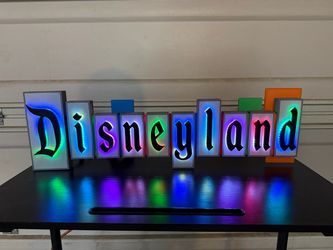 Disneyland LED Vintage Marquee Sign