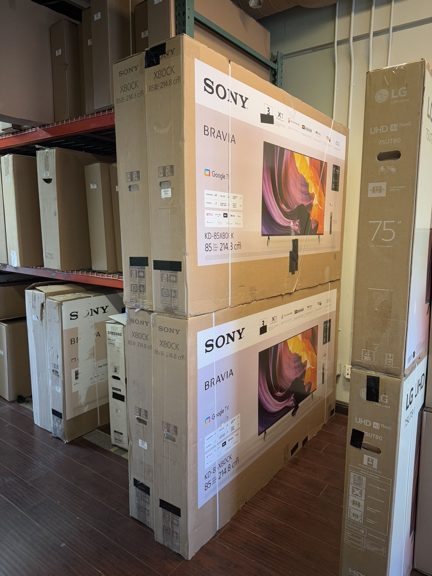 85 INCH BRAVIA X80CK 1 YEAR WARRANTY !! SMART 4k TV,All Products : American Fashion Style Bags On Sale