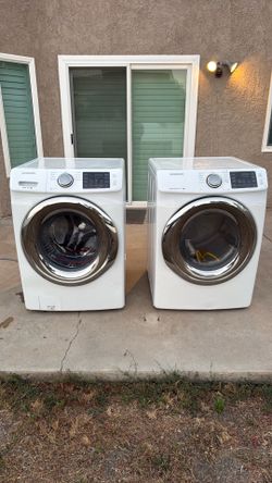 Samsung washer and gas dryer