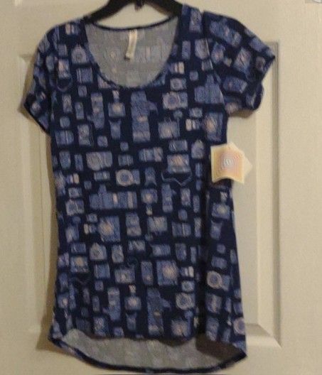 LuLaRoe multicolor blouse XXS new with