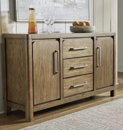 Cabalynn Casual Light Brown MDF 60.1 3 in. Dining S