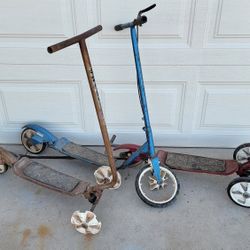 Honda Kick N Go Lot of 3 Project Vintage Toy Scooter