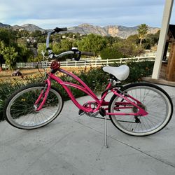 Pink Beach Cruiser