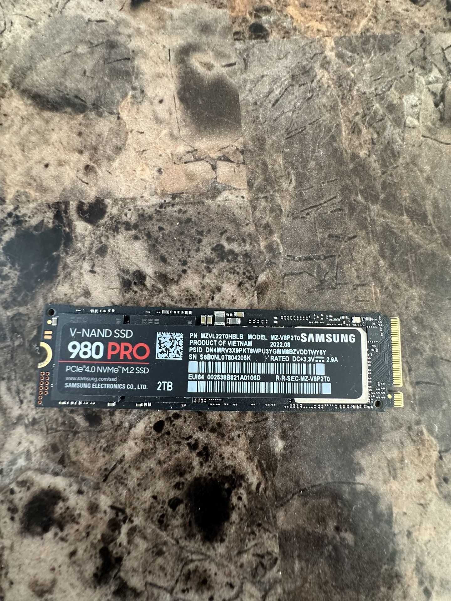 2tb M.2 Ssd 980 Pro Samsung